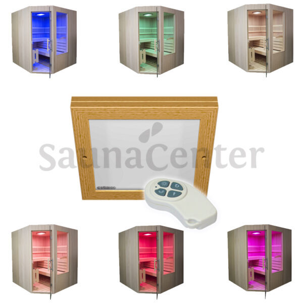 PLAFONIERA PER CROMOTERAPIA A LED