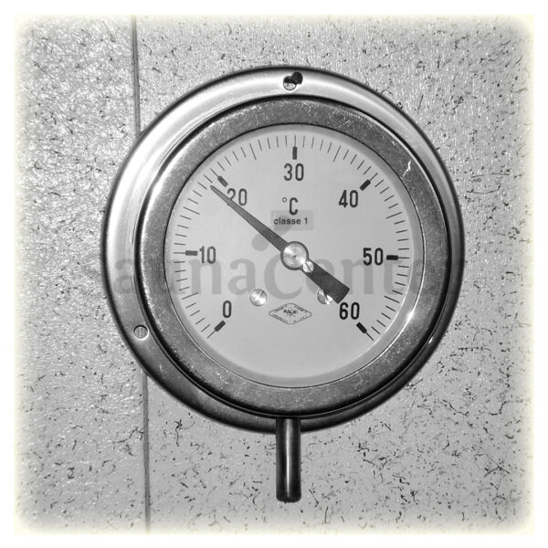 TERMOMETRO IN ACCIAIO INOX